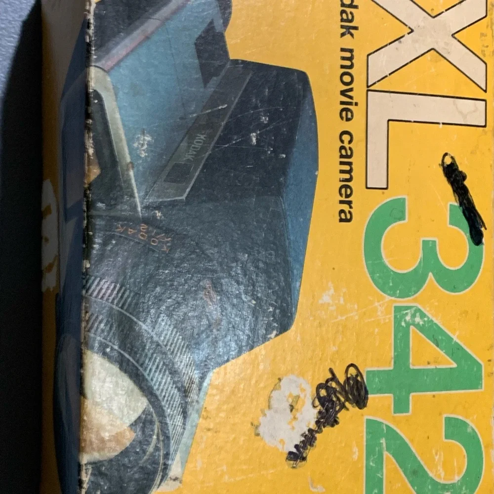 Kodak Vintage Black and Gray Video Camera
